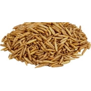 Appetize Set, Dried Mealworms and BSF Larvae for Birds and Chickens, Each Pack of 4, Total 8 Packs At 3.5oz Each